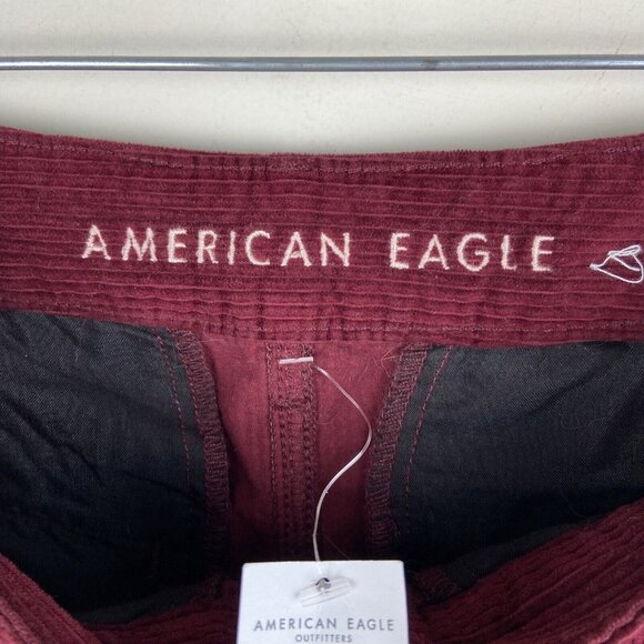 American Eagle Jr Womens Corduroy Mini Skirt Sz 2  academic boho Clueless - Picture 6 of 9